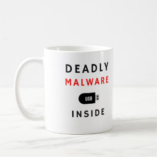 Mug Cybersécurité des logiciels malveillants morts - C