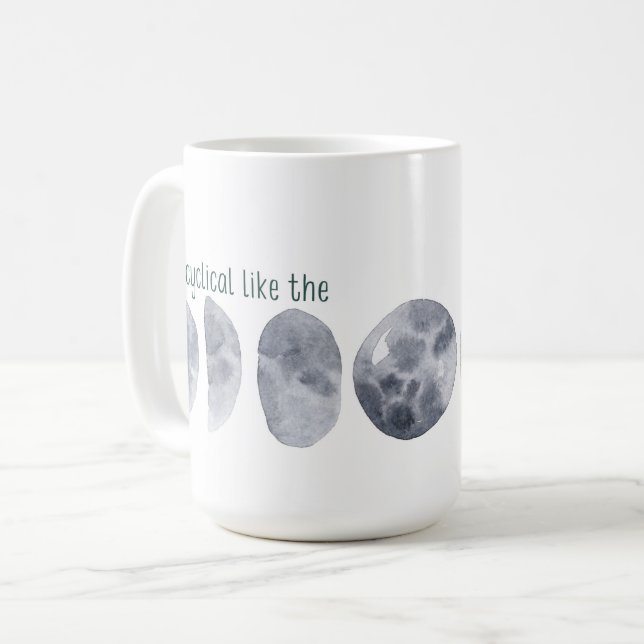 Mug Cycle de la lune (Devant gauche)