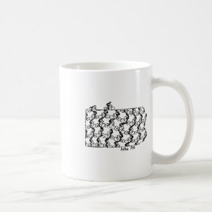 Mug Cyclisme en Pennsylvanie Vélo tout terrain Cyclism