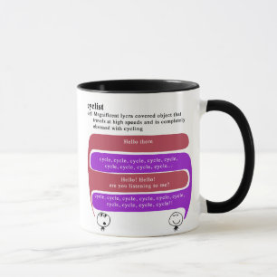 Mug cycliste