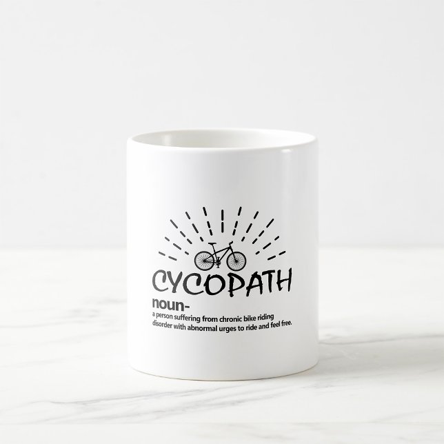Mug Cycliste Cycopath (Créateur téléchargé)