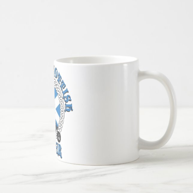 Mug Cycliste écossais fier (Droite)