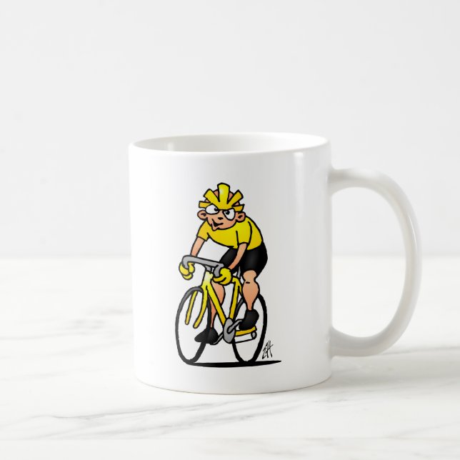 Mug Cycliste - faisant un cycle (Droite)