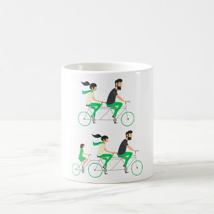 Mug Cycliste Tandem