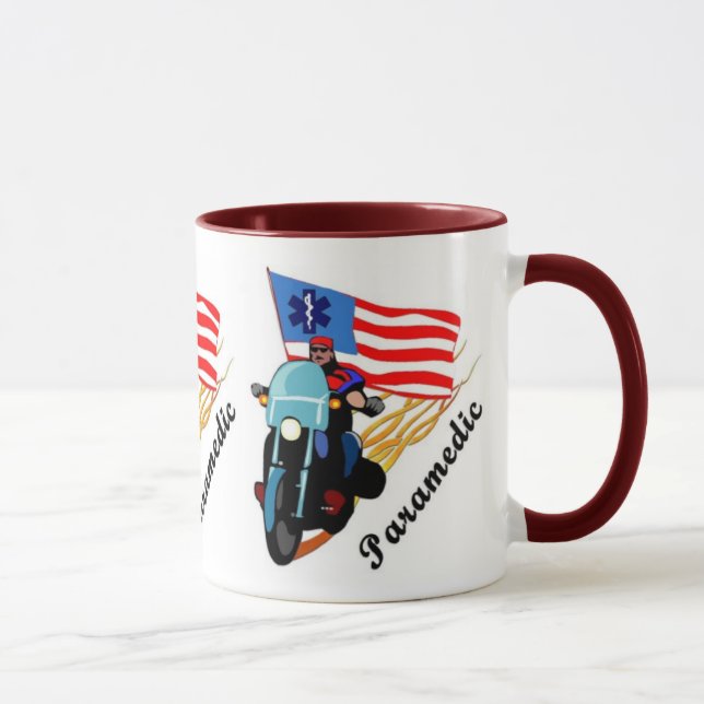 Mug Cyclistes d'infirmier (Droite)