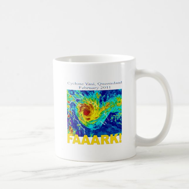 Mug Cyclone Yasi, Queensland, février 2011 (Droite)