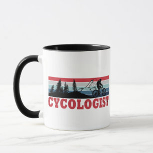 Mug Cycologiste drôle dire vélo