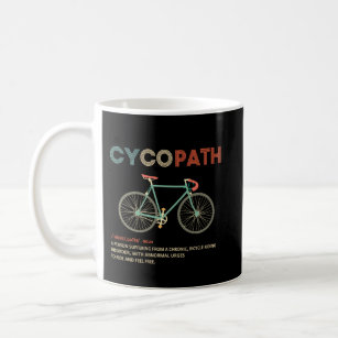 Mug Cycopath Drôle cadeau cycliste pour cyclistes Vélo