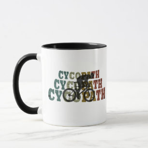 Mug Cycopath drôle vélo