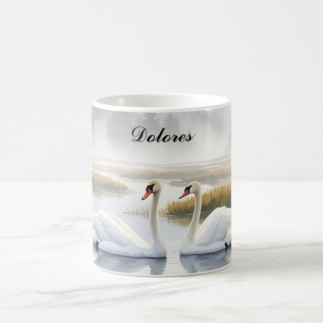 Mug Cygnes trompettes (Centre)