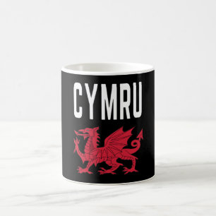 Mug Cymru Cymraeg Pays De Galles Racines Rugby Fier D'