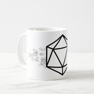 Mug D20 mourir à vingt côtés 