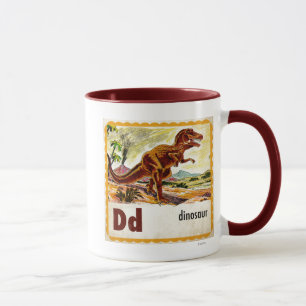 Mug D est pour Dinosaur