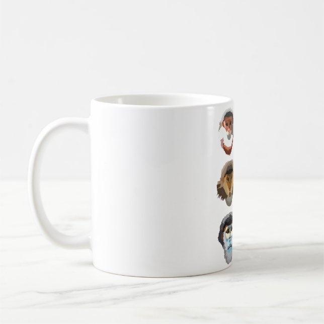 Mug D est pour Douc Langur Monkey (Gauche)