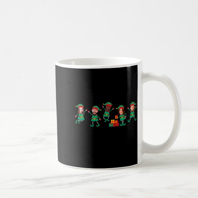 Mug D Funny Face Photo Christmas Elf  (Droite)