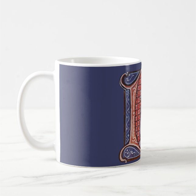 Mug D initial éclairé (Gauche)