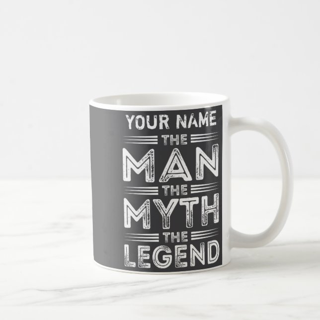 Mug D l'homme la légende le mythe  (Droite)