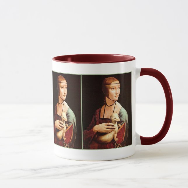 Mug Da Vinci : Dame Avec L'Ermine (Droite)