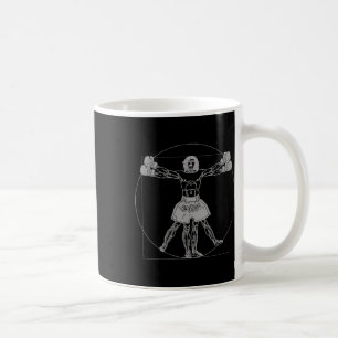 Mug Da Vinci Homme de Vitruve Muay Thai Mma Combat de