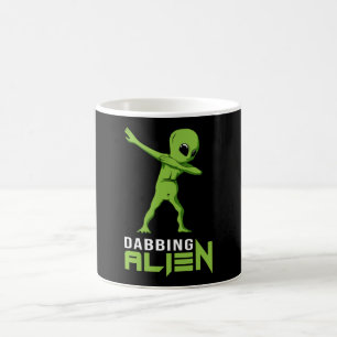 Mug Dabbing Alien Area 51 Ufo Espace Aliens Drôle cade
