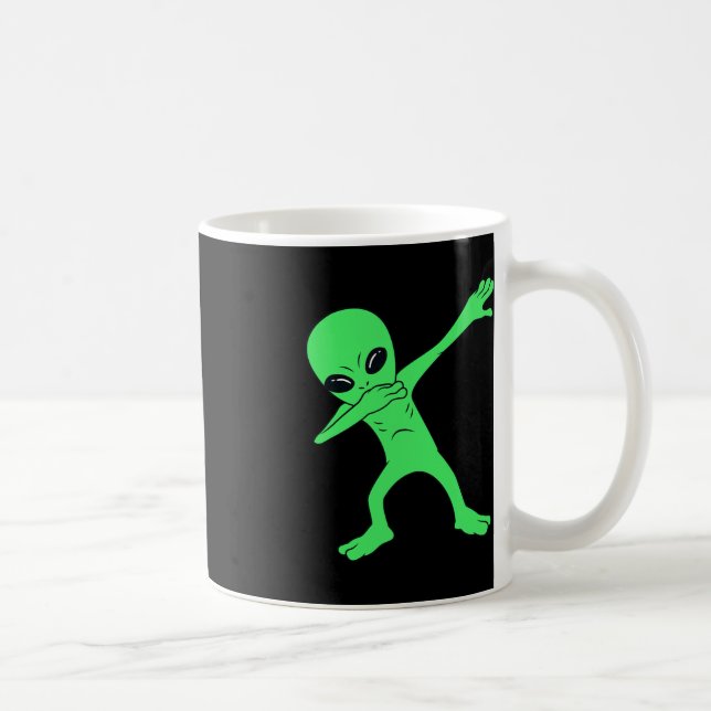 Mug Dabbing Alien Halloween Fun Dab Boys Enfants (Droite)