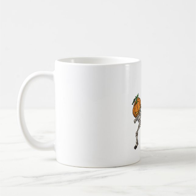 Mug Dabbing Citrouille Head Baseball Idée cadeau (Gauche)