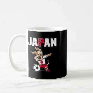 Mug Dabbing Dog Japon Maillots de Fans de Football Dra