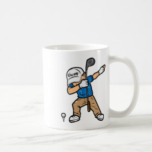 Mug Dabbing Golfer Funny Golfing Golfeur Papa Hommes G