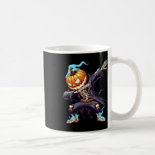 Mug Dabbing Halloween Squelette Monstre Dab Garçons Éf (Droite)