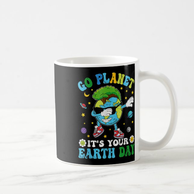 Mug Dabbing Jour des terres 2025 Super Go Planet Son E (Droite)