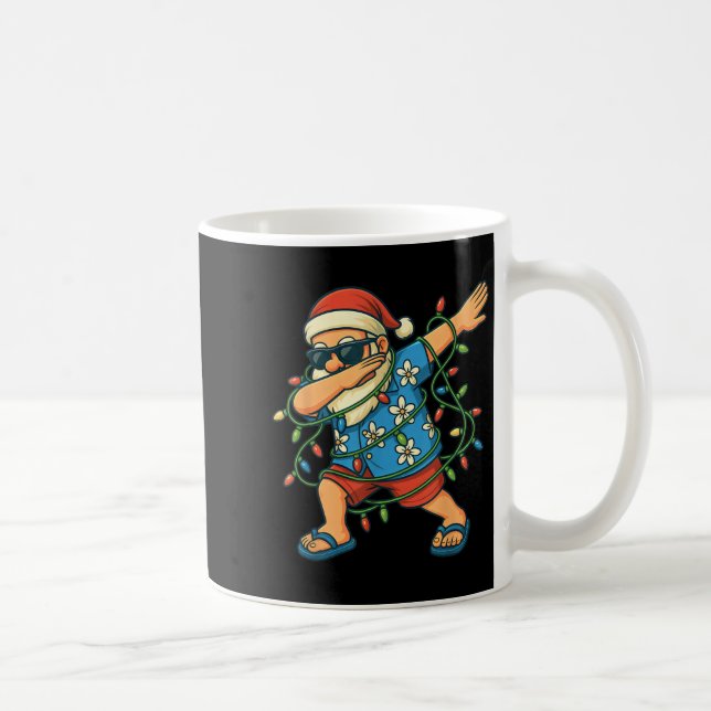 Mug Dabbing Père Noël Noël En Juillet 2025 Garçons Haw (Droite)