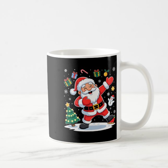 Mug Dabbing Santa Claus Christmas Holiday Boys Kids Da (Droite)