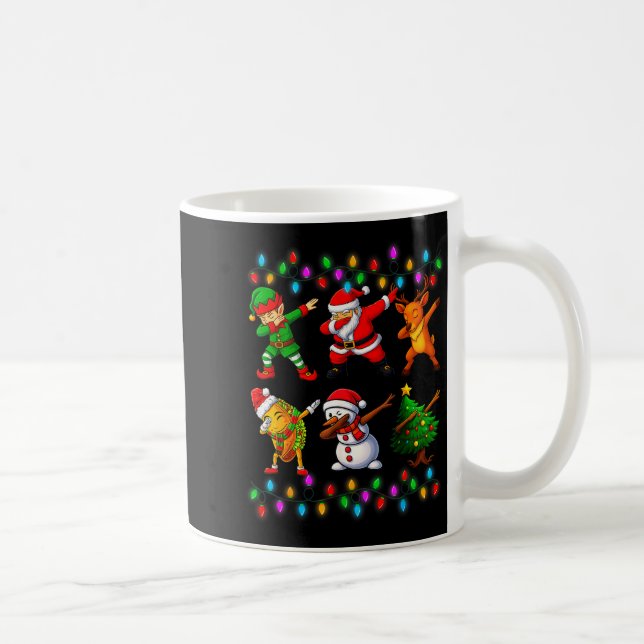 Mug Dabbing Santa Elf Friendship Christmas Boys Kids X (Droite)