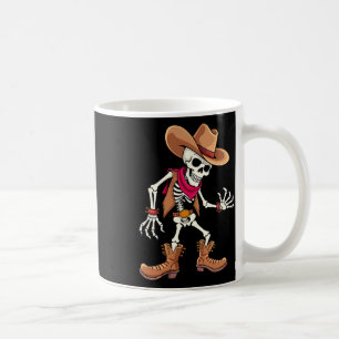 Mug Dabbing Skeleton Cowboy Costume d'Halloween Enfant