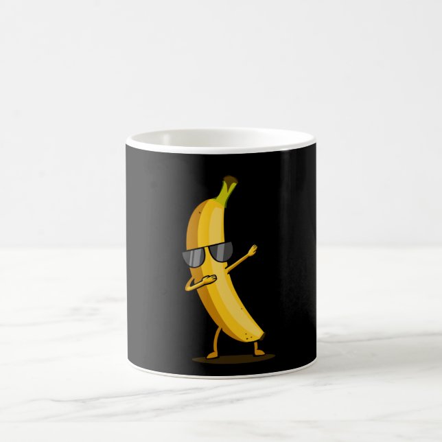 Mug Dabbing Yellow Banana Dab Funny Dancing Fruits (Centre)