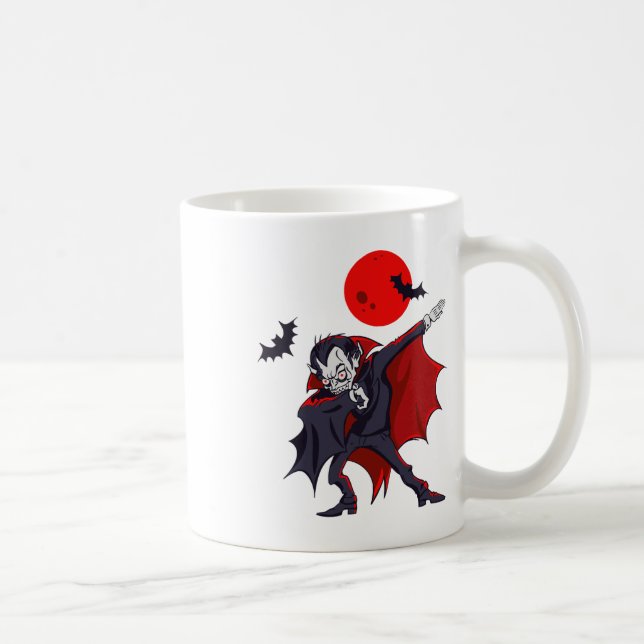 Mug Dabula Vampire Comte D'Halloween Dabula Gif (Droite)