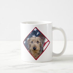 Mug Dachshund Drapeau 2