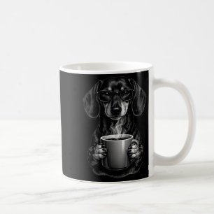 Mug Dachshund drôle amateur de café chien viennois int