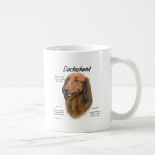 Mug Dachshund (longhair) Conception de l'histoire