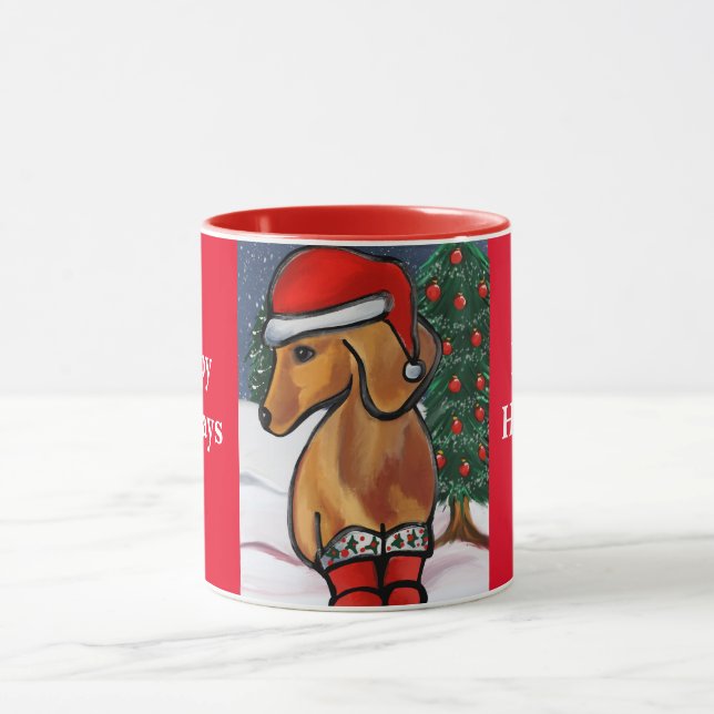 Mug Dachshund rouge     (Centre)