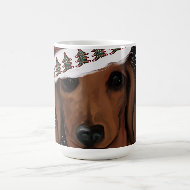 Mug Dachshund Rouge  (Centre)