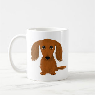 Mug Dachshund roux   Joli chien Wiener
