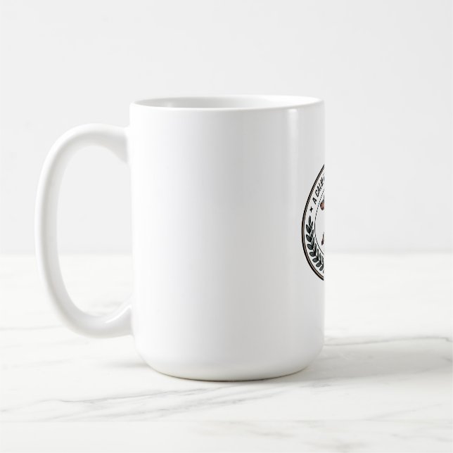 Mug Dachshund Un cœur calme, un ami fidèle (Gauche)