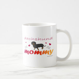 Mug DachshundBlkTanMommy