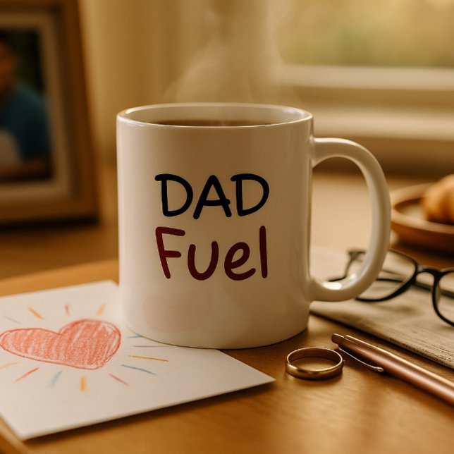 Mug Dad Fuel Funny  (Créateur téléchargé)
