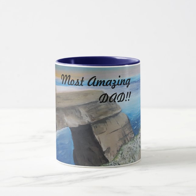 Mug DAD le plus Extraordinaire (Centre)