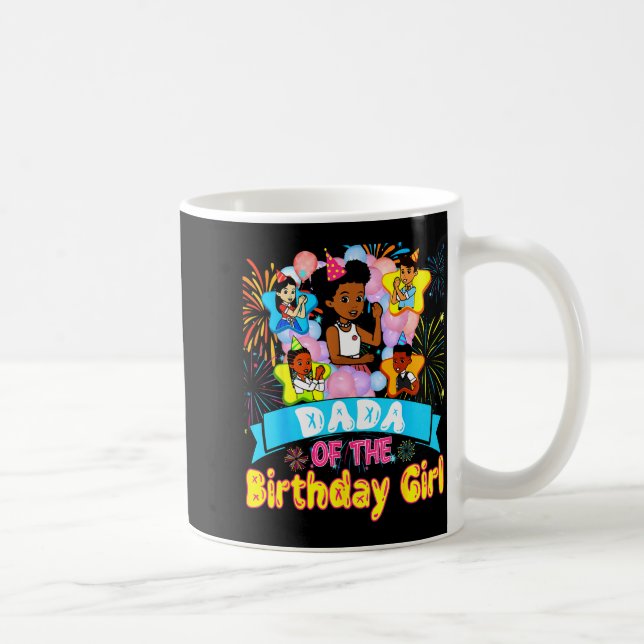 Mug Dada Of Birthday Girl Gracie Birthday Dolls Girl P (Droite)