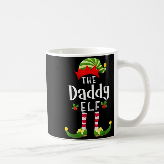 Mug Daddy Christmas Elf Matching Pajama X-mas Party  (Droite)
