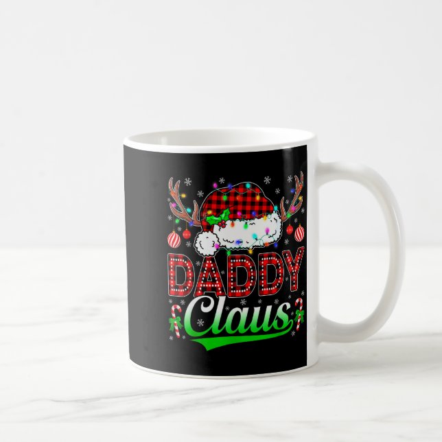 Mug Daddy Claus Christmas Lights Matching Family Xmas  (Droite)