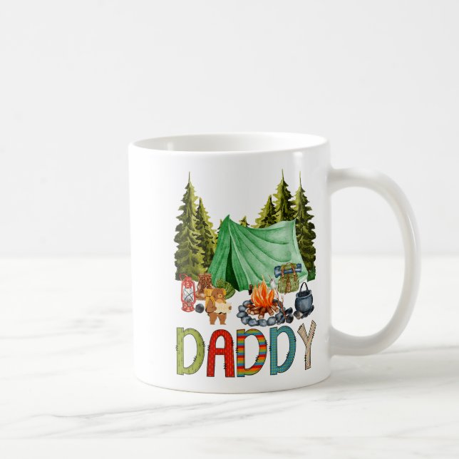Mug Daddy Of The Happy Camper 1st Birthday Bear Camng  (Droite)